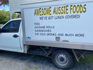 Food van with established run for sale, good little Business.