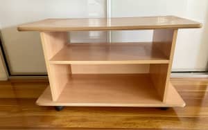 TV stand/Entertainment Unit in natural beech colour