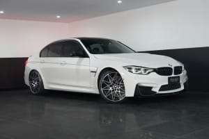 2017 BMW M3 F80 LCI MY17 Competition White 6 Speed Manual Sedan