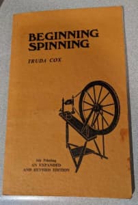 Beginning Spinning book Truda Cox 6th revised ed 1981