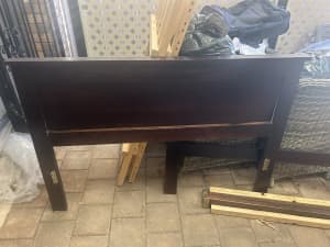 Double Bed Wood
