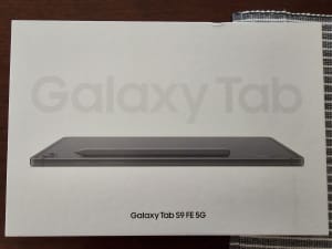 SAMSUNG Galaxy Tab S9 FE 5G- Brand new unopened in box