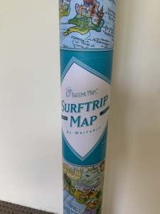Surfboard Surf Spot Map