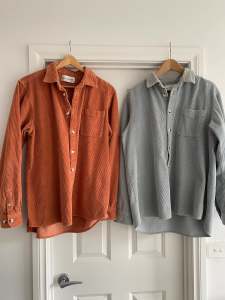 Mens Bundle Incu Cord Long Sleeve Shirts - Size XL