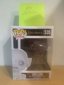 Funko PoPs LORD OF THE RINGS GOLLUM #535.