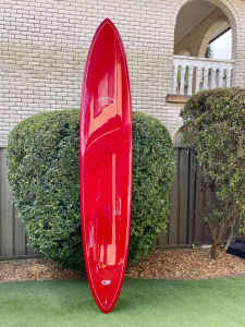 As New Carabine 10’4 ‘Nick Off Pin’ Model Glider Longboard Surfboard.