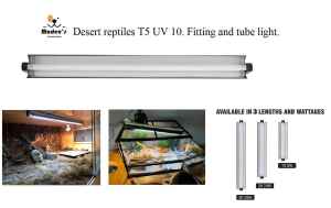 39 WATT/ 3 Feet Reptile T5 UVB fitting 39 Watt UV tube 10. Desert Re