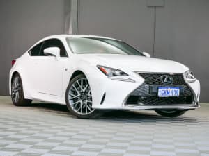 2016 Lexus RC GSC10R RC350 F Sport White 8 Speed Sports Automatic Coupe