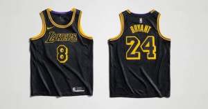 Nike Kobe Mamba Mentality Lakers City Edition Swingman Jersey XXL