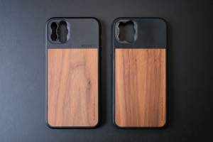 2x MOMENT Rugged Case for iPhone 11 Pro Max (Walnut Wood) - GOOD COND!
