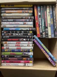 31 Assorted Original DVDs - Movies & Karaoke