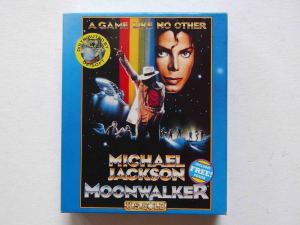 MICHAEL JACKSON MOONWALKER - for Commodore 64 - with Large Poster
