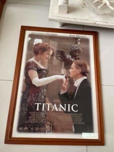 TITANIC Movie* Limited Ed* Framed Poster/ Wall Art* Numbered