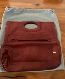 Oroton Large Leather Satchel Bag