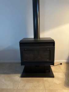 Illusion Freestanding gas log fire $500