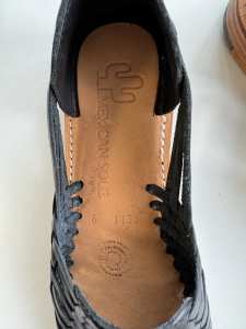 Mexican Sole Shoes - Black SZ6