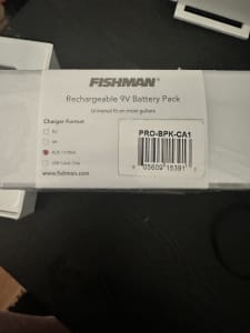 Fishman Rechargeable 9V Battery Pack