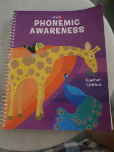 SRA Phonemic Awareness teacher edition book