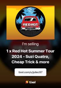 Red Hot Summer Tour March 23. Seppeltsfield Winery