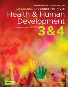 Health & Human Development SEVENTH EDITION UNITS 3&4