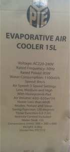 Evaporative cooler humidifier new