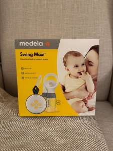 Medela Swing Maxi Double Electric Breast Pump and storage bags