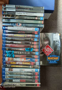 Brand New & Used Various Blu Rays, DVDs & Games