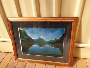 Wooden Framed Scenic Picture