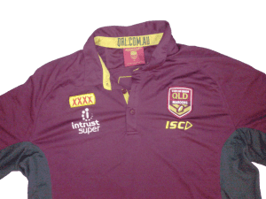 QLD Maroons Queensland State Of the Origin 2009 Rugby Jersey 4xl New