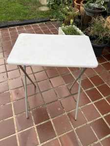 Small fold up table perfect for picnics and camping or at home