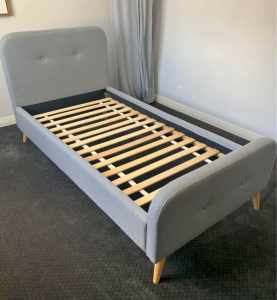 Adairs kids Berkeley Single Bed and Sealy Posturepedic Elite Pillowtop