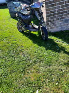 150 cc moped ugly but goes well