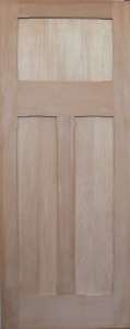 2040x820x35 Bungalow Solid Engineered Timber Door