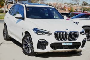 2019 BMW X5 G05 xDrive30d Steptronic White 8 Speed Sports Automatic Wagon