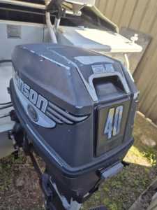 40hp Johnson outboard 