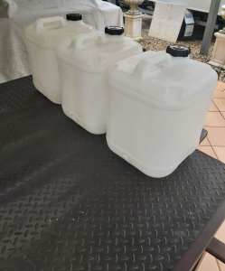 3 X Camping Water Storage Containers 22 Litre