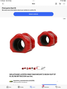Ford sway bar bushes Hampton Park Casey Area Preview