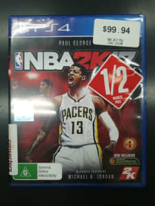 PS4 NBA 2K17 **WAS $9, NOW $1**