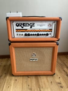 Orange Rockerverb MKii 50 and 112 speaker cabinet