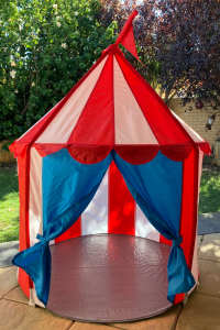 Kids circus tent as new