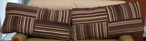 Large furnishing cushions excellent condition. Surry Hills