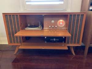Radiogram Pye Stereo 66 vintage valve stereo