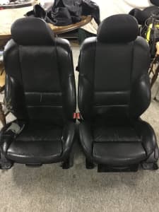 BMW E46 coupe leather front seats