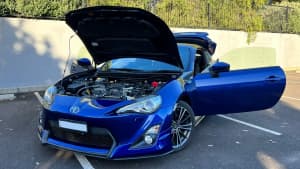 2014 TOYOTA 86 GTS 6 SP MANUAL 2D COUPE
