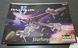 Starfury model kit (from Babylon 5)