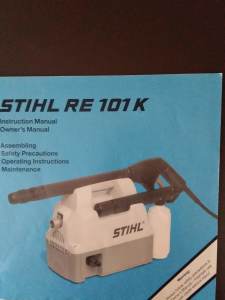 Stihl RE 101K wash down pump
