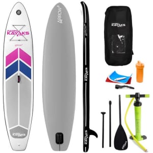 LIQUIDATION SALE-NEW INFLATABLE STAND UP PADDLE BOARD, 12', Arrow3