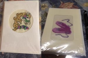 New Cross Stitch Cards Magical Horse & Ballet Shoes (2)