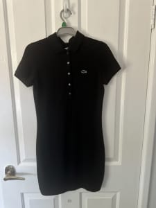 Lacoste black tennis dress