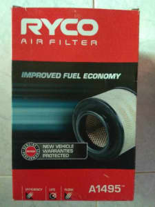 New Air Filter - Ryco A1495 for Nissan Navara 2.5 or 3.0 Diesel Motors